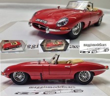 Jaguar E-Type Cabrio Bj 1961-74 Modellauto aus Sammlung Maßstab 1:18 Bburago OVP