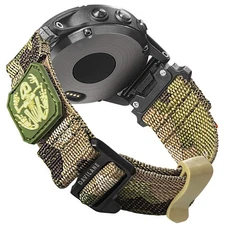 22mm Nylon Watch Band for Garmin Fenix 8 7 6 5 Instinct 3 Forerunner 965 Epix