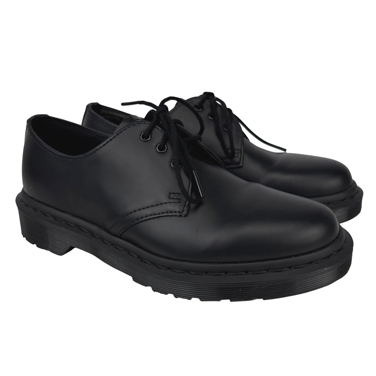 Dr Martens Made In England RARE Vintage Leather Oxford UK9/US 10 Mono Black ?Dr. Martens Doc England Rare 90 main image 3