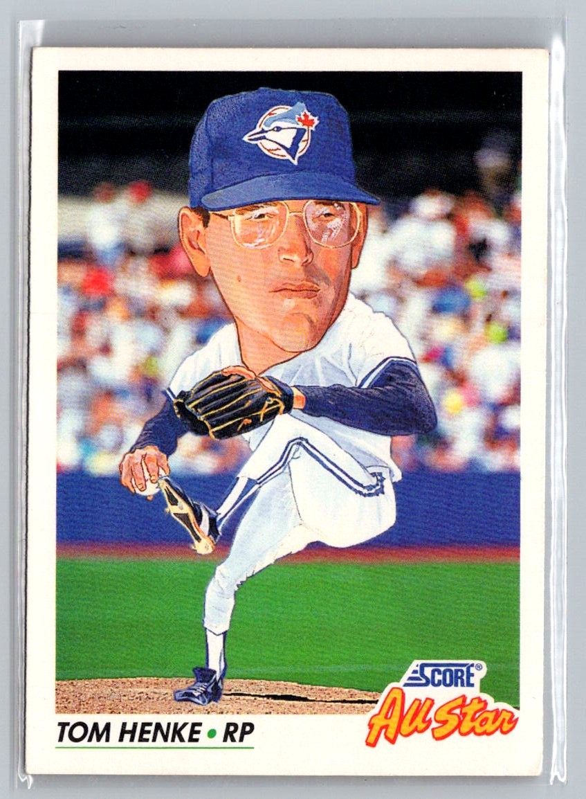 1992 Score #439 Tom Henke