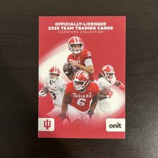2025 INDIANA FOOTBALL ONIT ATHLETE TRADING CARD Fernando Mendoza NFL DRAFT