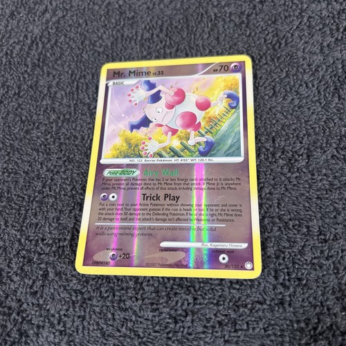 Pokemon Mr. Mime 30/123 Rare Mysterious Treasures Pokemon Reverse Holo LP