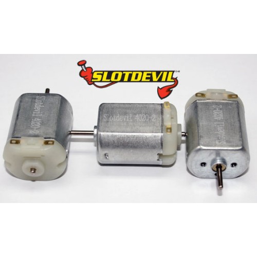 Moteur Slotdevil 4020-2 à fort couple 385g*cm pour slot racing 18V