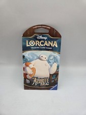 Disney Lorcana TCG Azurite Sea Sleeved Booster Pack Trading Card Game New Sealed