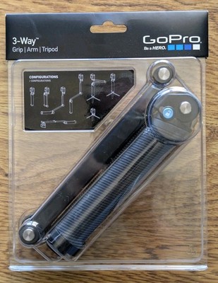 GoPro 3 Way Grip Tripod Extension Arm Foldable for ALL HERO Cameras GCHM30-001