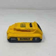 DEWALT 20V MAX 2.0Ah Battery DCB203 - Yellow/Black Compact