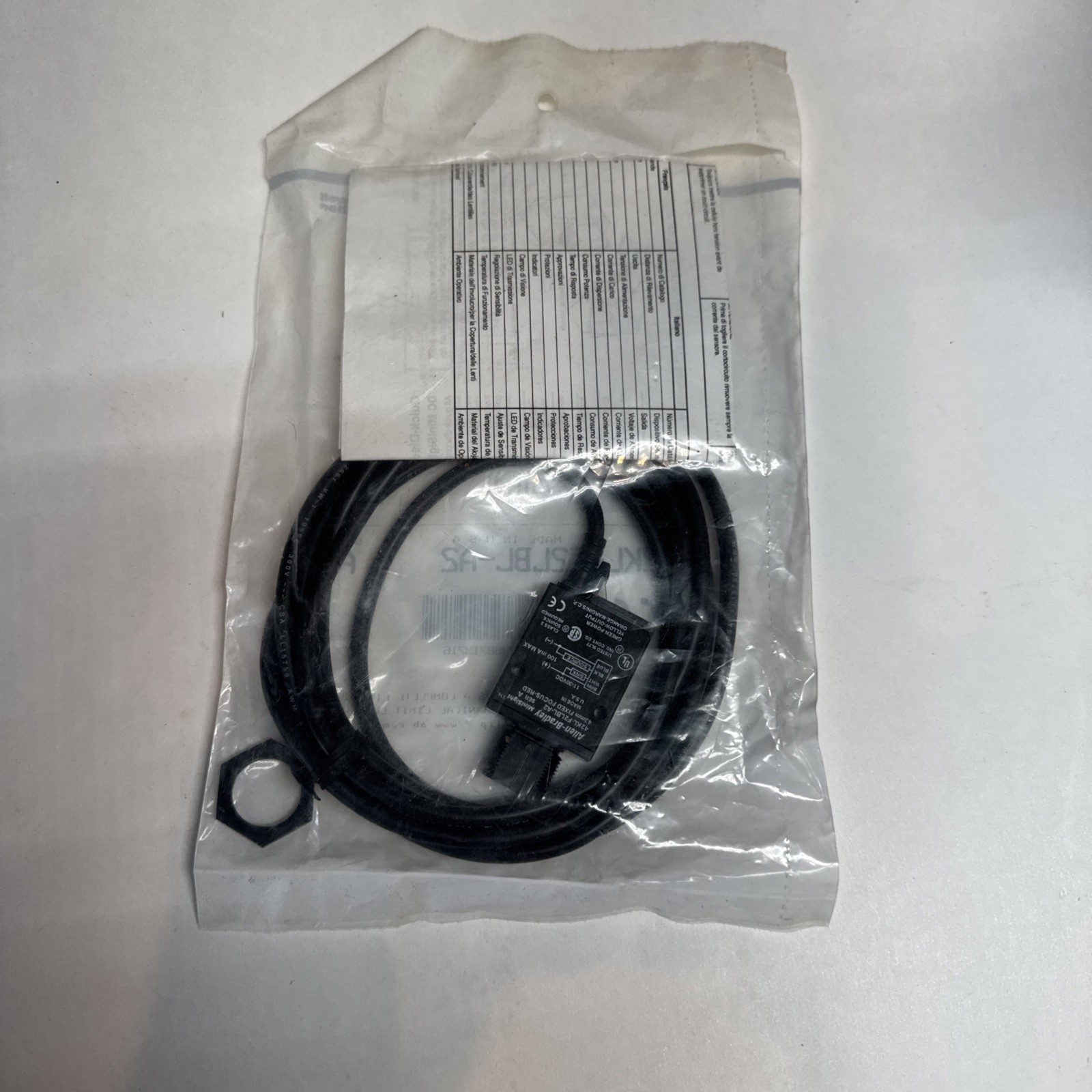 Allen-Bradley 42KL-F2LBL-A2 Rockwell Automation MiniSight Red Photo switch NEW
