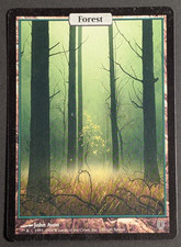 MTG Card - 1x Forest (140) - Unhinged - LP - Full Art - Magic The Gathering 2004