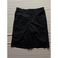 Under Armour Boys Black HeatGear Golf Shorts Size 14 New NWT Loose Fit Athletic