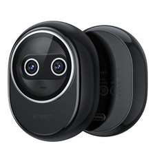 EMEET Piko Dual-lens 4K Webcam, Cute Appearance and Privacy Design, Black