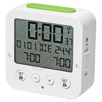 Digital-Funkwecker 60.2528.02 weiß