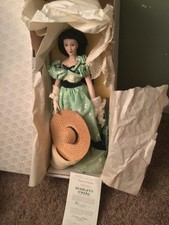 Vintage Franklin Mint Gone With The Wind Scarlett O Hara Doll