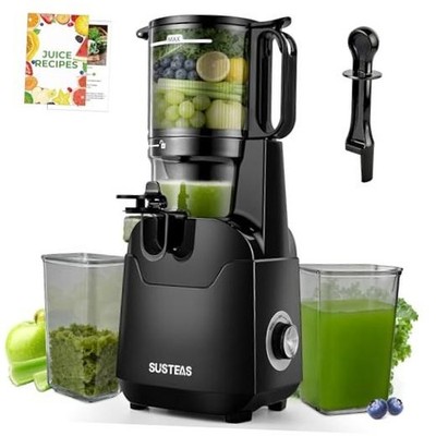 Juicer Machines with 5.3'' Extra Wide Chute,Cold Press Juicer for Whole Fruits