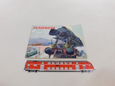 Märklin H0 00 Katalog D54D/D 54 D mit Gutschein: Modell-Gleis etc #CX689-0,5