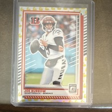 Panini 2025 Donruss Optic Joe Burrow #1 Prizm /199 Bengals Football Card