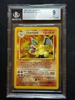 1999 Pokémon Charizard Base Set Unlimited Holo Rare 4/102 BGS 9 Mint