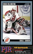 Craig Billington 1992-93 Score Canadian #228 New Jersey Devils