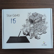 XP-PEN Star G640 Graphics Tablet 6x4in 8192 Levels USB Wired Battery-Free Stylus