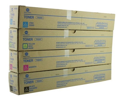 4 OEM Konica Minolta Bizhub C250i,C300i,C360i TN328 CMYK  OEM Toners