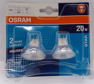 OSRAM DecoStar 35 Halogen Spot 20WGU4 12V  Leuchtmittel 2er Pack