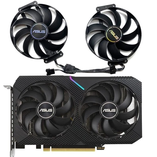 For ASUS RTX3060ti 3060 3050 DUAL MINI OC V2 90MM Graphic Card Cooling Fans