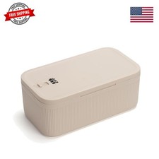 Small Medication Lock Box with Combination Code, Lockable Storage Box for Pil...
