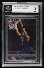 1997-98 Topps Chrome Tracy McGrady #125 BGS 9 MINT HOF r4i