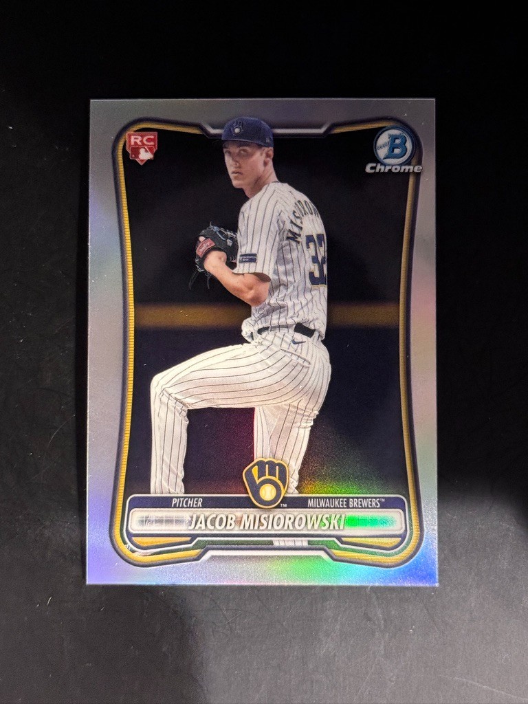 2026 Bowman Chrome Red Rookie Redemption #65 Jacob Misiorowski RC Rookie
