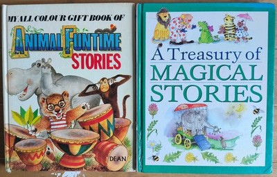 Animal Fun Time Stories / A Treasury of Magical Stories 2 x Hardback
