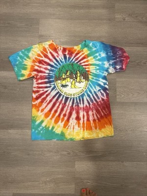 Late 90s Early 2000s Banana Slug String Band Shirt Men s Size L Tie Dye