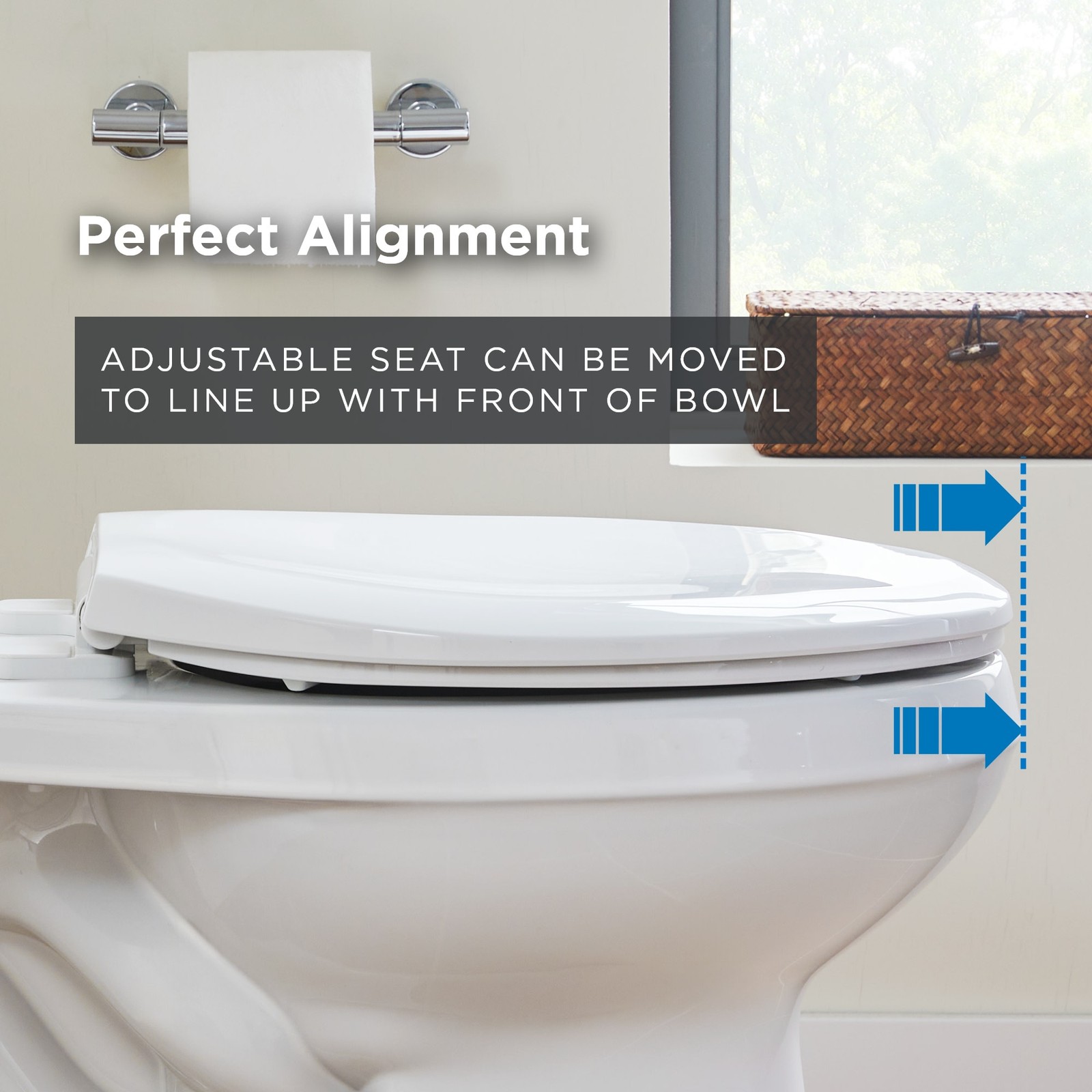 Gerber G0099213 Elongated Closed-Front Toilet Seat - White