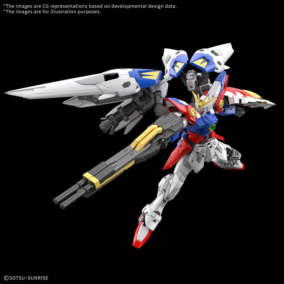 Gundam Real Grade RG Model Kit 1/144 Gundam Wing Zero 15 Cm Bandai - Immagine 4 di 4