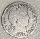 1912-P Barber Half Dollar — photo from another recent sale