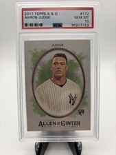Aaron Judge 2017 Topps Allen & Ginter Rookie RC New York Yankees #175 PSA 10