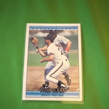 Donruss 1992 Will Clark Giants Base Set #214 MLB Baseball Trading Card