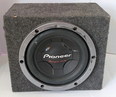 Old School Vintage 1000W TS-W257D4  10 Inch Champion Series Subwoofer W/Box 