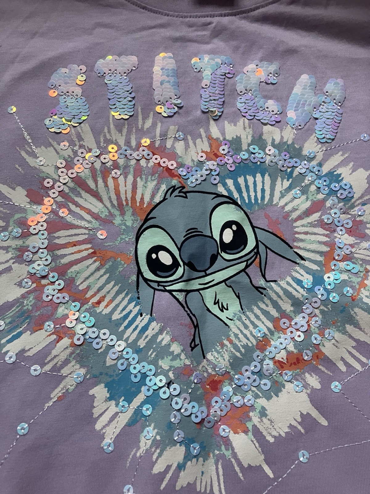 Girls George Stitch Top purple 9-10 years image 3