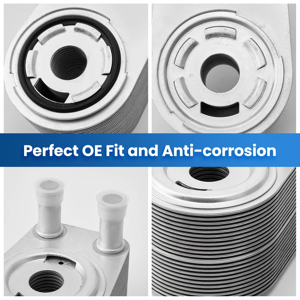 Oil Cooler Engine For Land Rover LR3 Range Rover Sport 03-09 Naturally Aspirated Foto 4 de 4