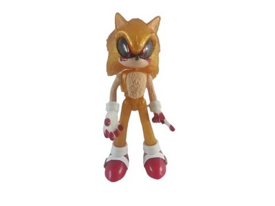 Super Sonic.EXE Figure 9  horror Sonic The Hedgehog Mexican Bootleg Creepypasta
