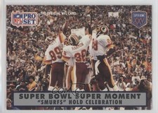 1990 Pro Super Bowl XXV Silver Anniversary Box Set Washington Redskins #148 0h30