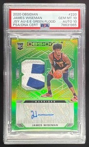 その他 Prizm Rookie James Wiseman Auto PSA Prizm Rookie James
