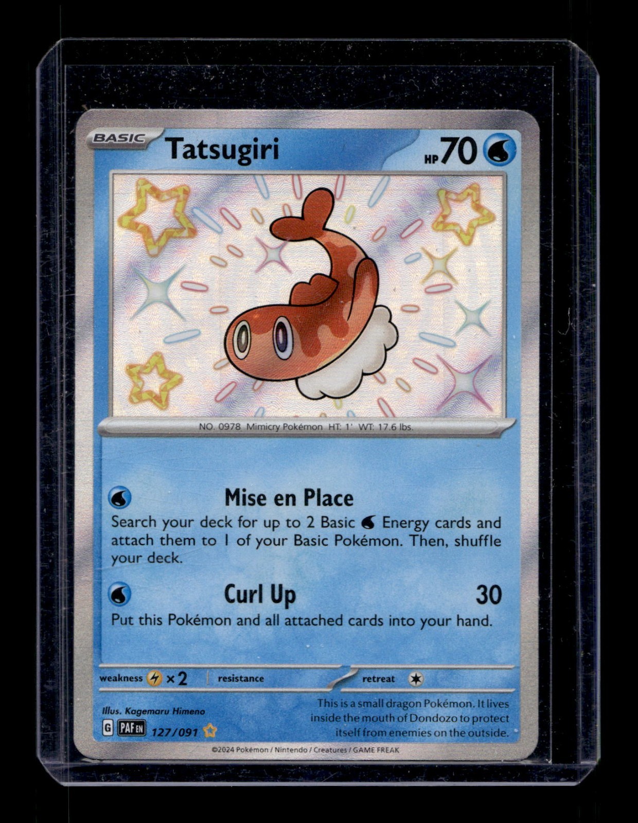 Pokémon Tatsugiri - SV: Paldean Fates (PAF) 127/091
