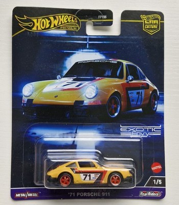 Hot Wheels Premium 1:64 Porsche 911 Carrera RS 2.7 2025 Hammer Drop Real Riders