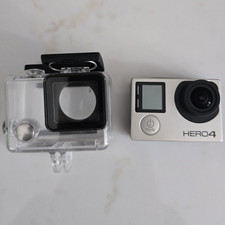 GoPro HERO4 Actionkamera Silber mit wasserdic...