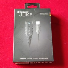 ROCCAT Juke Virtual 7.1 USB Soundcard Stick/Dongle, USB 2.0, 3.5mm Ports