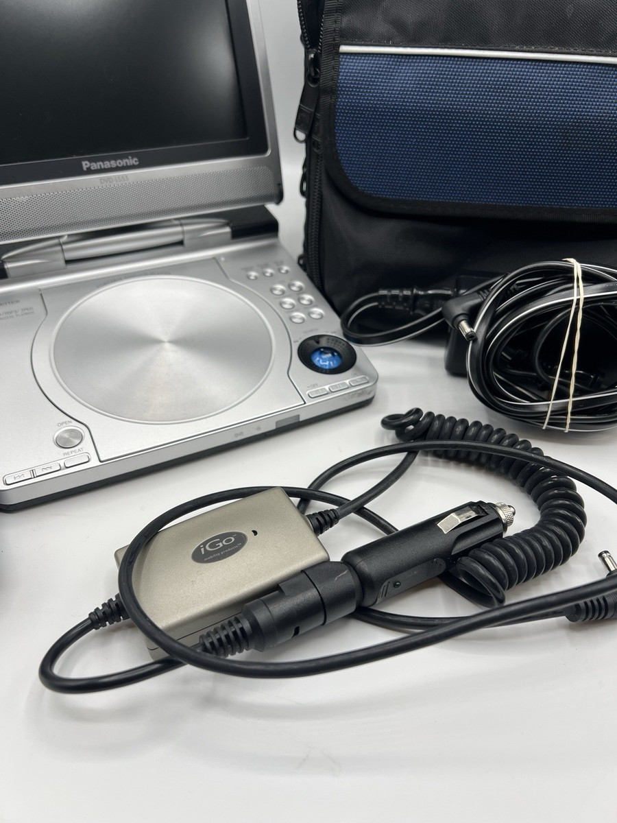 Panasonic Portable DVD-LS55 DVD/CD Player w/ Case & Power Cord