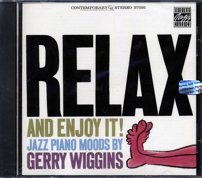 CD Gerry Wiggins - Relax And Enjoy It: Jazz Piano Moods By Gerry Wiggins