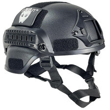 Airsoft Helm mit Seitenschiene und NVG Montage ABS Nylon 730g 5