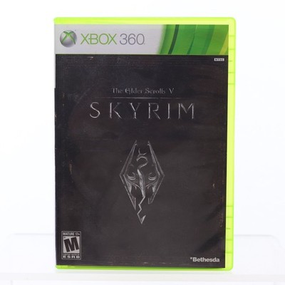 The Elder Scrolls V: Skyrim (Microsoft Xbox 360, 2011) Complete with map