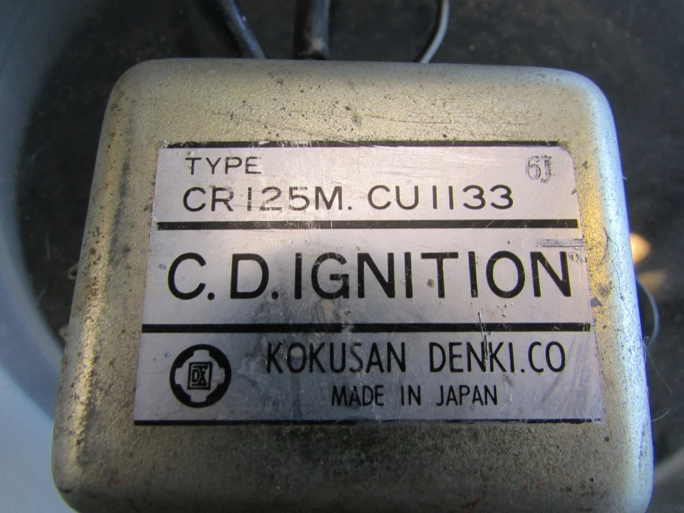 Honda MT125 1974 Elsinore MT 125 CDI caja unidad de encendido Foto 2 de 4